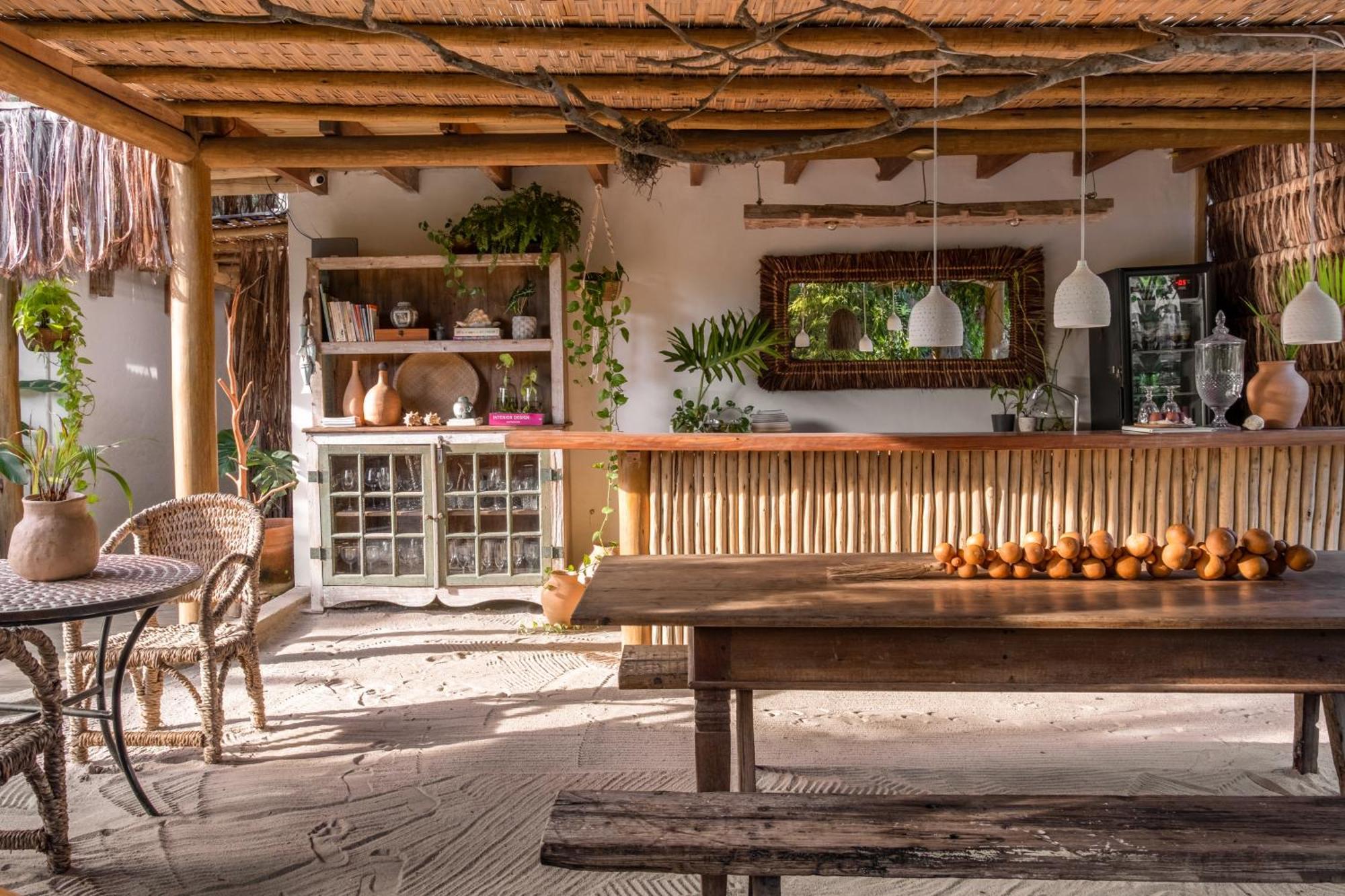 Pousada Casa das Conchas Caraíva Exterior foto